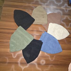 Gorro Kufi Africano Musulmán MTI en Oferta, Gorro Ajustable para Hombre y Mujer, 100% Algodón, Transpirable, Elástico, para Todas las Estaciones - Product Image 5