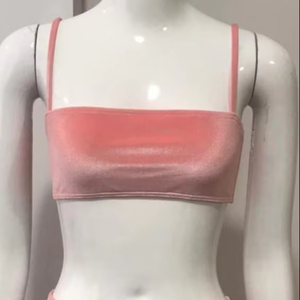 ชุดบิกินี่แบบปรับแต่งได้พร้อมไมโครบราลายสก็อตลายผลไม้สัตว์และลายลูกไม้ประดับพลอยเทียมตกแต่งตำแหน่งเอวหน้าโลโก้ - Product Image 1