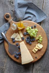 Vintage Customized <b>Marble</b> Wooden Chopping <b>Board</b> Set Eco-Friendly Round Bowl for Kitchenware Dinnerware for Parties From Vietnam - Product Image 3