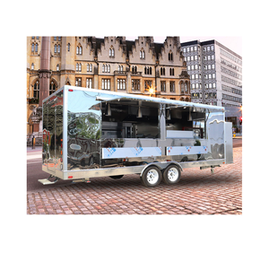 Food Trucks All purpose Food trailer Well Equipped <b>Kitchen</b> food trucks perfect investment for growing mobile food business - Product Image 1