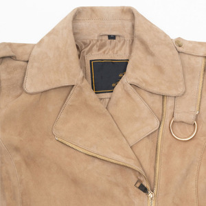 Blouson aviateur en daim de haute qualité pour homme, tendance, en cuir véritable vieilli, tailles personnalisées, prix de gros - Product Image 3