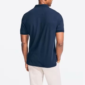 Personalizar temporada de verano manga corta hombres Top Polo hombres camisa hombres 100% algodón Polo manga corta Camiseta bordado estampado diseño - Product Image 2