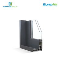 Prêt à exporter des profilés en aluminium de haute qualité pour la construction, la conception de portes et de fenêtres