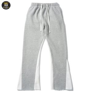 กางเกงขาบานเข้ารูปสำหรับผู้ชายกางเกงเอวกลางกางเกงลำลองซักได้สไตล์เฮฟวี่เวท - Product Image 4