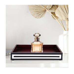 Nouveauté plateau de service en incrustations d'os pour la décoration intérieure cuisine salon meubles rangement fruits secs plateau de service au meilleur prix - Product Image 3