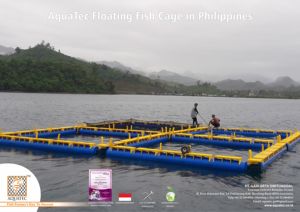 1 año de garantía - Jaula flotante para peces AQT de HDPE, tamaño 3x3 metros, 8 agujeros/unidad para piscicultura - Product Image 6