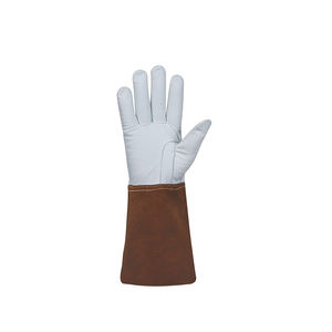 Vente en gros de gants de soudage en cuir de qualité supérieure gants de soudage résistants à la chaleur et au feu gants de soudage Offre Spéciale - Product Image 6