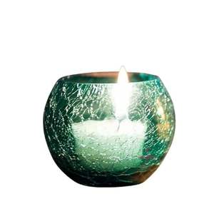 Porte-bougie en mosaïque de verre artisanal de qualité supérieure, résistant à la chaleur, écologique, design unique et luxueux pour Noël, la Saint-Valentin - Product Image 5