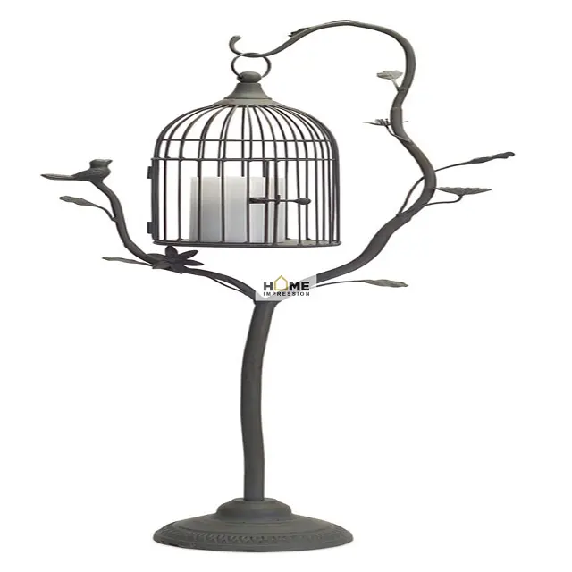 Cage à grandes fleurs décoratives pour animaux domestiques, décor tendance, cage à oiseaux, pour cadeaux de noël