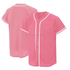 Venta al por mayor de alta calidad de la juventud Jersey de béisbol óptimo Softball OEM diseño de rayas de poliéster ropa deportiva de talla grande adultos - Product Image 6