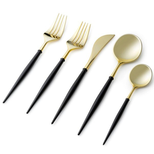 <b>Top</b> Selling Wholesale Modern Custom Design Stainless Steel Cutlery <b>Rose</b> Gold Plated Flatware Set for Wedding Tableware Use - Product Image 6