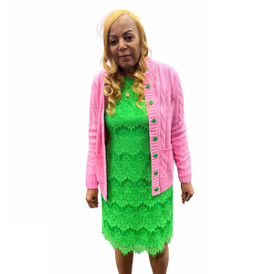 Pull-over en tricot personnalisé, couleur et broderie au choix, dernier modèle, pour sororité, fraternité, université, unisexe. - Product Image 3