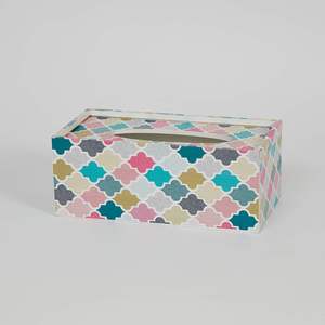 Boîte à mouchoirs couverture boîte à mouchoirs en bois artisanat de qualité en gros MDF émail boîte à mouchoirs en bois naturel écologique par HF CRAFTS - Product Image 2