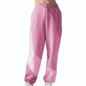 Pantalones Deportivos Holgados de Moda para Mujer 2026, Transpirables, con Costuras, Diseño de Ondas Pintadas, para Estar en Casa y Ropa Urbana - Product Image 2