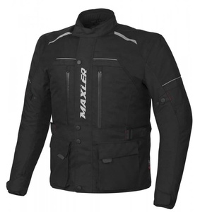 Veste de tourisme longue en textile pour hommes, résistante à l'abrasion, protection CE niveau 1 2, fabricant OEM, fournisseur en gros - Product Image 2