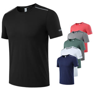 T-shirt 100% coton uni en vrac vente en gros t-shirt souple filé à l'anneau hommes femmes t-shirt de base de qualité supérieure fournisseur OEM - Product Image 5