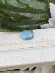 พลอยเพชรกะรัตพลอยสีอะความารีนจากธรรมชาติ3.78ให้ผลการเปลี่ยนสีเป็นเงาที่ดีสำหรับการทำเครื่องประดับ - Product Image 3