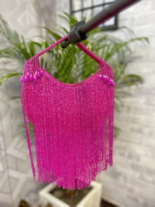 Vente chaude directe d'usine petit sac à main daggling suspendu tissé sac à bandoulière de travail à la mode léger Durable Zip - Product Image 5