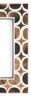 Cadre photo pliable en bois de luxe avec incrustation d'os et impression UV, motif floral indien, idéal pour salon et bureau – Meilleures ventes
