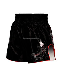 Pantalones Cortos de Artes Marciales de Cintura Media, Tejidos, de 220g, con Detección de Agujas, Ligeros, Elásticos y de Secado Rápido - Product Image 2