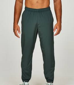 Conjunto de chaqueta cortavientos para correr de pista de color sólido de nailon de poliéster sin alear personalizado, chándal deportivo para hombre - Product Image 4