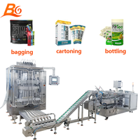 Machine d'emballage automatique haut de gamme pour sachets et sacs en papier, en acier inoxydable de qualité alimentaire, multi-voies, avec injection d'azote