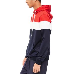 เสื้อกันหนาวมีฮู้ดสำหรับฮิปฮอปผ้าฝ้ายผสมมีลายปักโลโก้แบบกำหนดเอง - Product Image 4