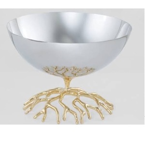 Nouveauté : bol décoratif en métal plaqué or pour la maison, l'hôtel, la restauration, vaisselle de table - Product Image 5