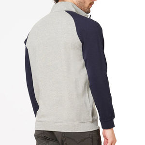 Customized Different Color <b>Half</b> <b>Zip</b> <b>Sweatshirts</b> 100% Cotton Eco-Friendly & Breathable <b>Men</b> Winter Wear Comfortable - Product Image 3