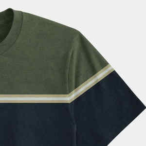 Camiseta de Hombre de Algodón 100%, Ligera, Transpirable, de Color Liso, Informal, para Adultos, Envío Rápido - Product Image 6