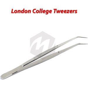 London College pince à épiler 15cm Instruments médicaux dentaires en acier inoxydable de haute qualité entièrement réutilisables orthodontique multi-usages - Product Image 2