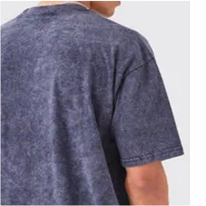 T-shirt for men Acid Washed Oversized <b>Tshirt</b> 100% Cotton Acid Wash T Shirt Men Blank Bulk Wholesale - Product Image 5