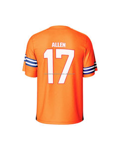 Vêtements de sport de football américain grande taille avec impression par transfert thermique, jersey 100% polyester, jersey cousu de qualité supérieure - Product Image 4