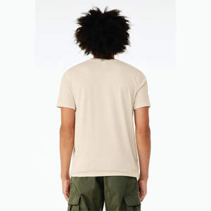 T-shirt élégant pour homme 100% coton personnalisable avec votre propre logo Coupe régulière Décontracté Manches courtes Écologique Respirant Séchage rapide - Product Image 3