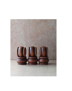 Servilletero clásico de madera natural para decoración formal de mesa de comedor con Diseño Artesanal de granja rústica artesanal - Product Image 6