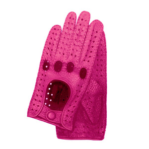 Venta al por mayor Último diseño Guantes de conductor de moda de cuero de piel de cordero Guantes duraderos de conducción de automóviles sin forro de alto rendimiento - Product Image 3
