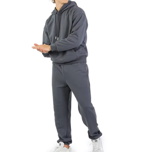 Conjunto de Sudadera y Pantalones Deportivos de Diseño para Hombre, Algodón Grueso de Alta Calidad, Chándal Personalizado con Logotipo, Chándal Unisex Personalizado - Product Image 4