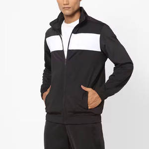 Survêtements pour hommes extensibles et confortables/Survêtements pour hommes à fermeture éclair à col personnalisé - Product Image 6