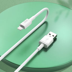 Blanco-Cable de carga rápida USB para iPhone, material de PVC, 3A, 3M, 1 unidad - Product Image 6