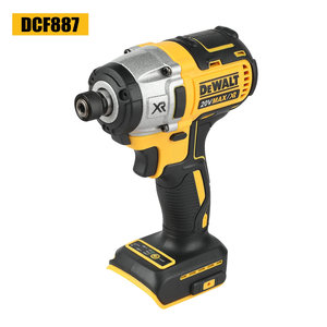 Taladro/Atornillador de Impacto Inalámbrico DeWalt DCF887 de 20V, Taladro Eléctrico de Velocidad Variable para Uso Profesional en Construcción - Product Image 1