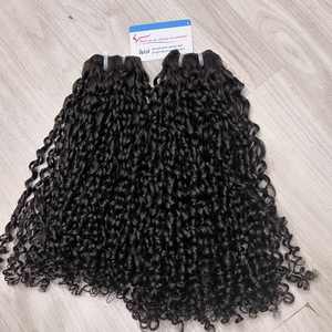 Meilleure vente 2025 extensions de cheveux Remy vierges bouclés à la vapeur 100% cheveux humains vietnamiens de qualité supérieure de Thanh an Hair - Product Image 6