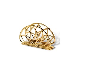 Porte-anneau de serviette en métal Offre Spéciale de haute qualité Table de fête de mariage porte-serviettes décoratif taille personnalisée et vente à faible coût - Product Image 5