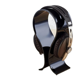 Estante de exhibición de acrílico para auriculares, soporte organizador resistente y elegante para almacenamiento de auriculares, hogar y exhibiciones de tiendas - Product Image 2