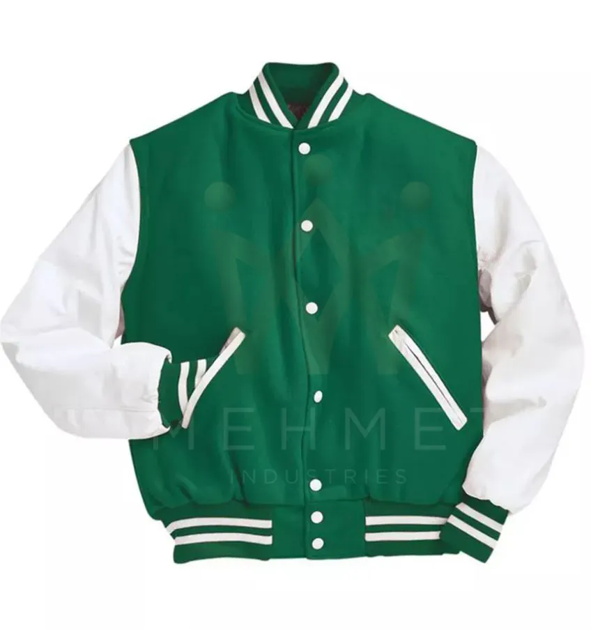 Hochwertige individuelle lange Ärmel bomber letterman varsity jacke Herren Baseball Varsity Jacket Herren einfache jacken und Mantel