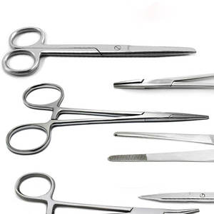 Juegos de disección Juego de 10 piezas Microcirugía Sutura Cirugía Kit médico Sutura Estudiantes Kit de instrumentos quirúrgicos veterinarios - Product Image 2