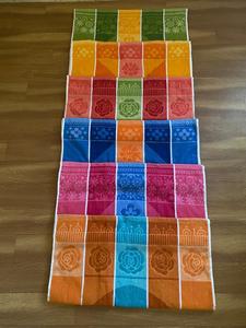 แฟชั่นขายร้อนเส้นด้ายย้อมผู้ใหญ่ครัวบ้านผ้าขนหนูผ้าฝ้าย100% Jacquard ผ้าขนหนูอาบน้ำ - Product Image 3