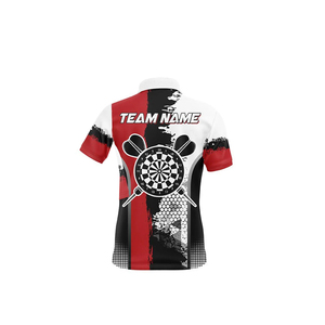 เสื้อโปโลดาร์ทแบบซับลิเมชั่นสำหรับผู้ชาย ปี 2026 พร้อมโลโก้แบบกำหนดเอง เสื้อผ้ากีฬาแบบซับลิเมชั่น - Product Image 6