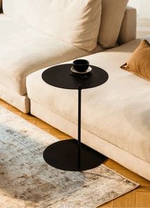 Mesas auxiliares de altura ajustable con tapas giratorias que ofrecen versatilidad y practicidad para salas de estar o espacios de trabajo - Product Image 5