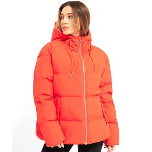 Chaquetas de mujer, Abrigo acolchado de burbujas, chaqueta acolchada de invierno con estampado personalizado, chaqueta informal con capucha cálida a prueba de viento y cierre de cremallera - Product Image 3