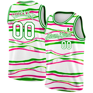 Maillots de basketball personnalisés réversibles à impression numérique, dernière collection, meilleur prix, unisexe, grandes tailles, 100 % polyester, séchage rapide, vente en gros - Product Image 4